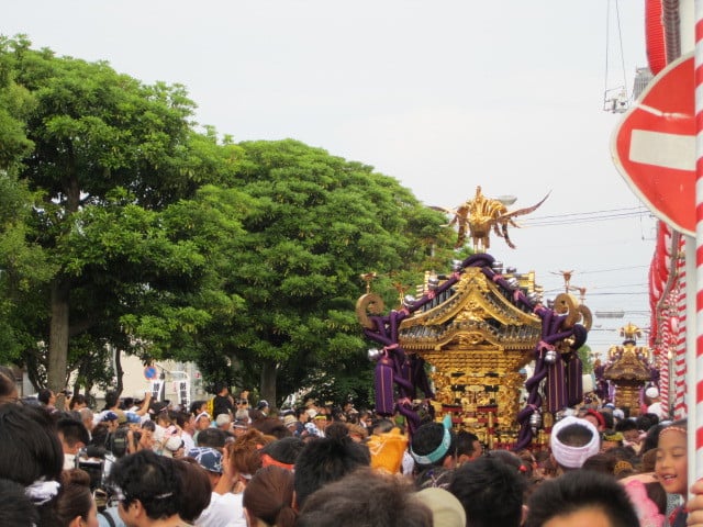 清瀧神社の御神輿