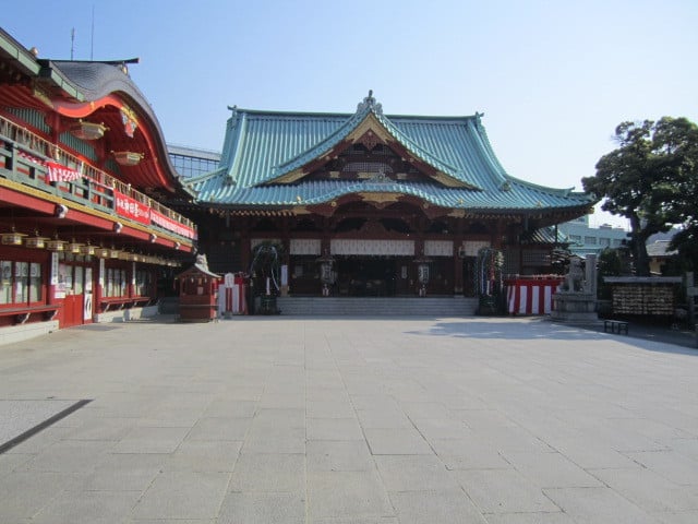 神田祭-広い境内