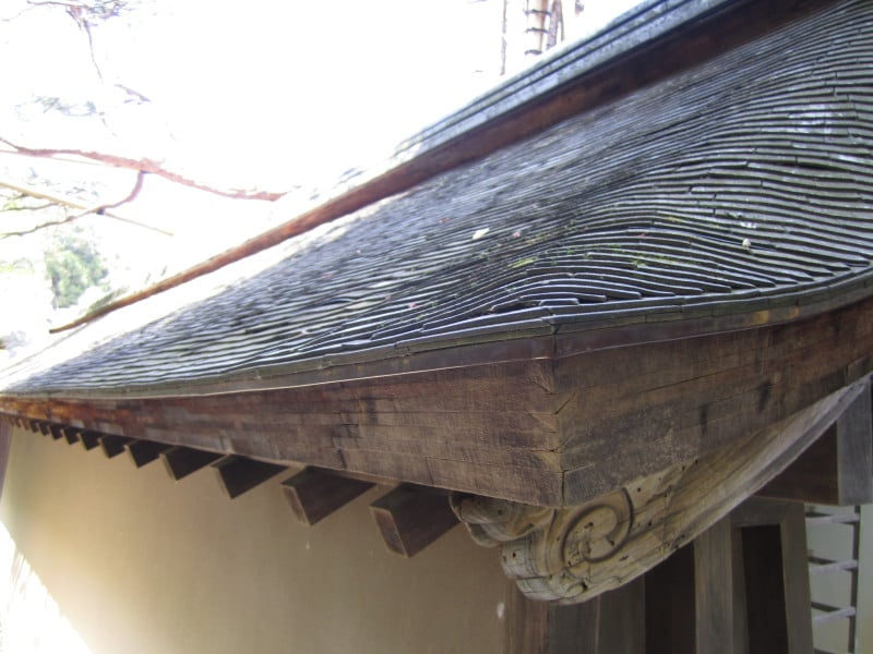 ５５．木葺の屋根