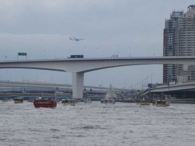 いざ東京湾へ