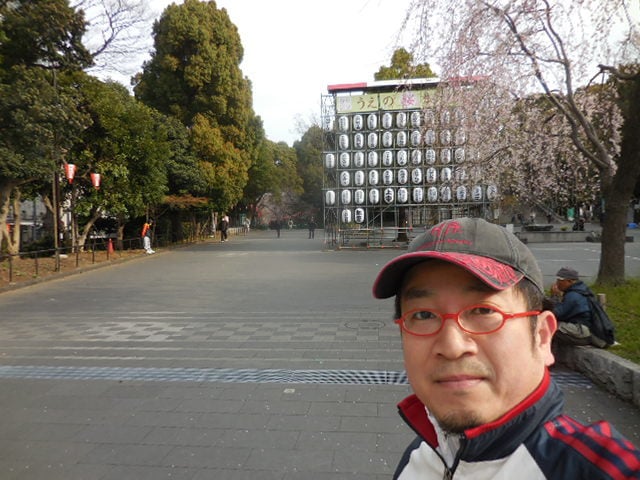 ３月３０日(平成２８年)朝の上野公園