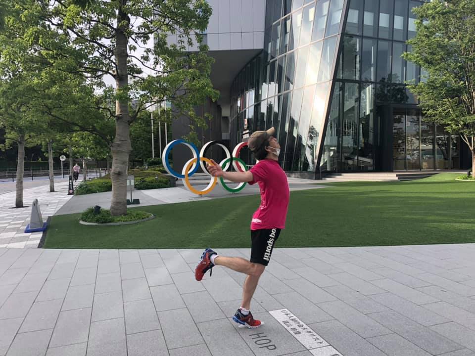 東京オリンピック　三段跳び織田さんの足跡