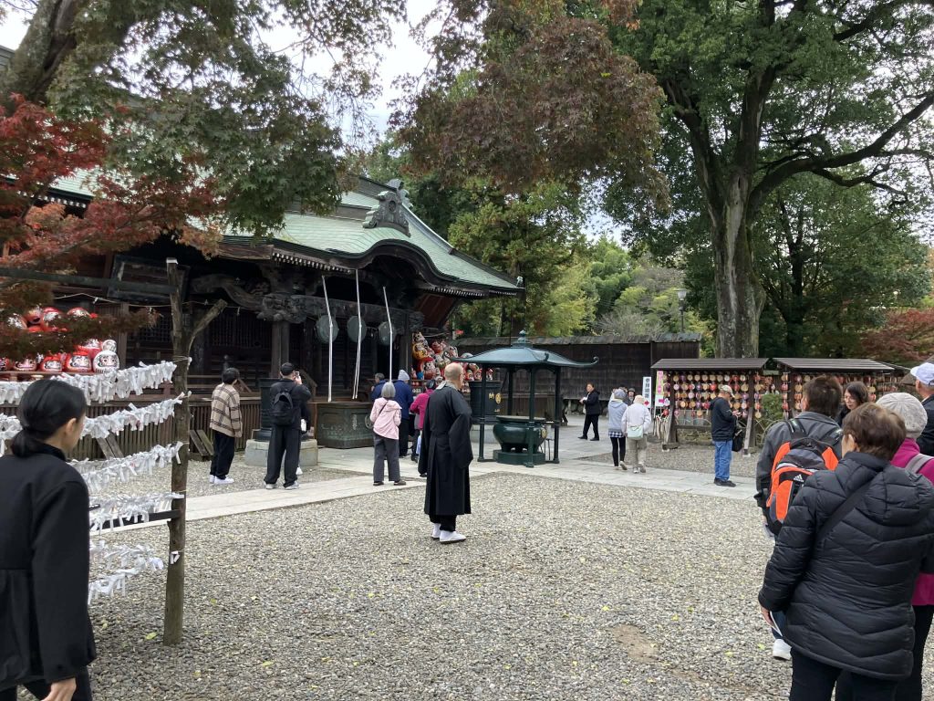 少林山達磨寺境内　2025秋